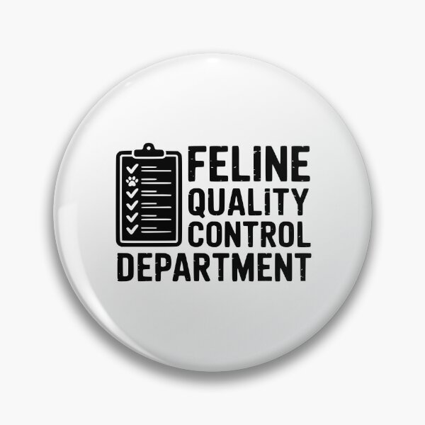 Item preview, Feline Quality Control Department designed and sold by theartfulaspie.