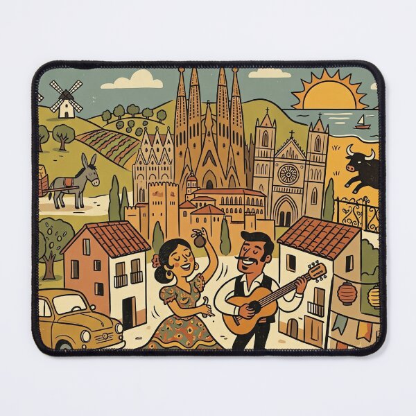 Item preview, Retro Spain designed and sold by civomgon.