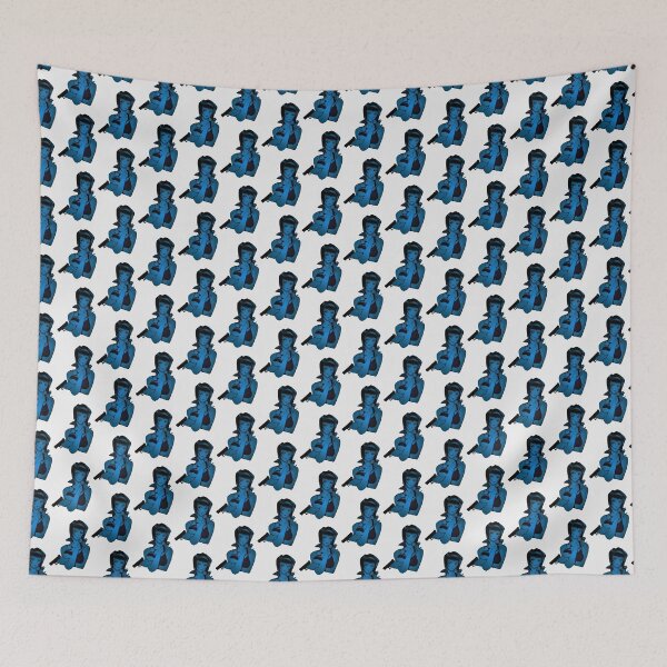 Item preview, Scribble Blue Criminal  designed and sold by Izaa-aart.