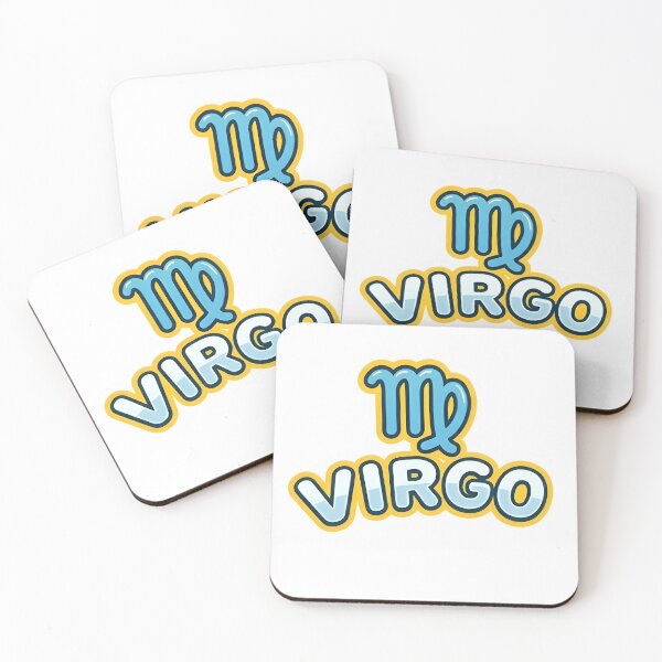 Item preview, Cute Virgo Bubble Letter Bold Zodiac Sticker designed and sold by Zodiac Celestial Art.