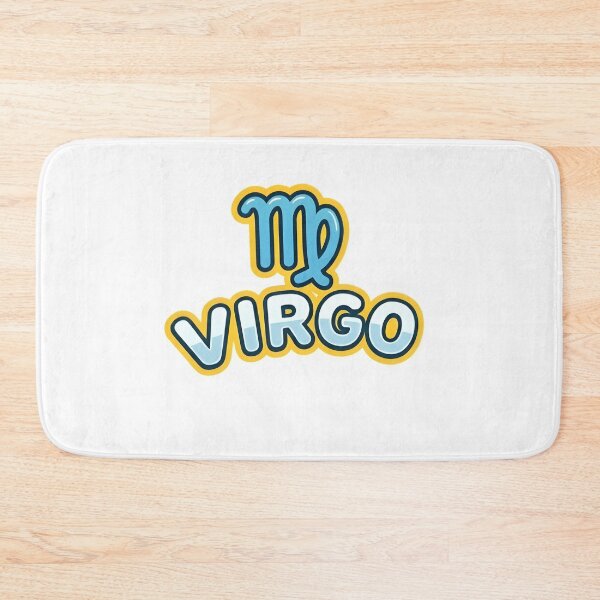 Item preview, Cute Virgo Bubble Letter Bold Zodiac Sticker designed and sold by Zodiac Celestial Art.