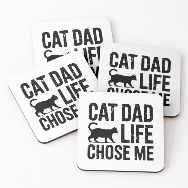 Item preview, Cat Dad Life Chose Me designed and sold by theartfulaspie.
