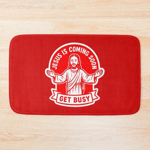Item preview, Jesus Is Coming Soon Get Busy designed and sold by plushism.