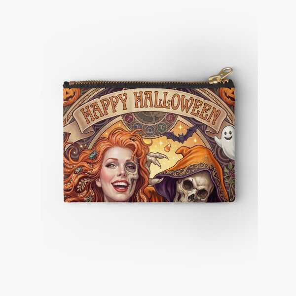 Item preview, Happy Halloween • Art Nouveau Spooktacular designed and sold by graficsfx.