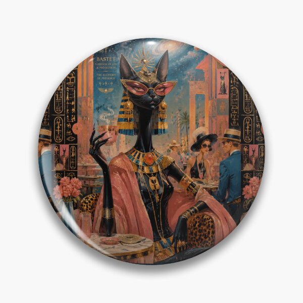 Item preview, Bastet Art Deco. designed and sold by Natalia-Vlad.