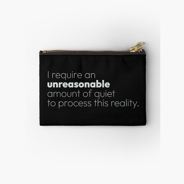 Item preview, Unreasonable Amount Of Quiet Overstimulation Quote designed and sold by Becheer.