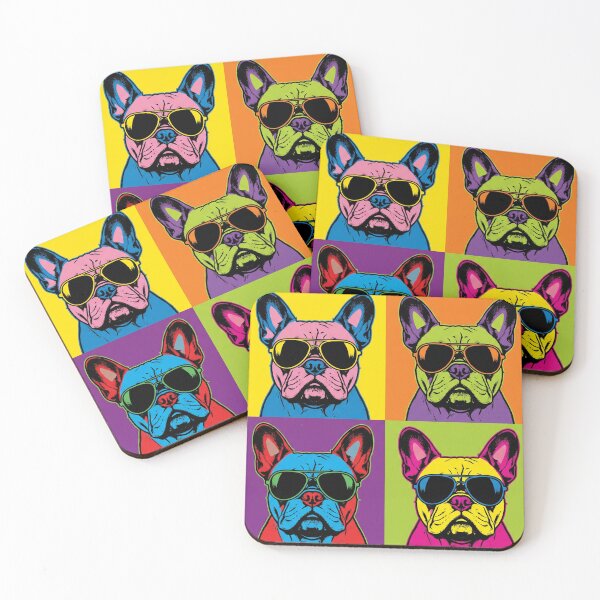 Item preview, French Bulldog Pop Art T-Shirt Funny Frenchie Gift Dog Lover designed and sold by PetInkCo.