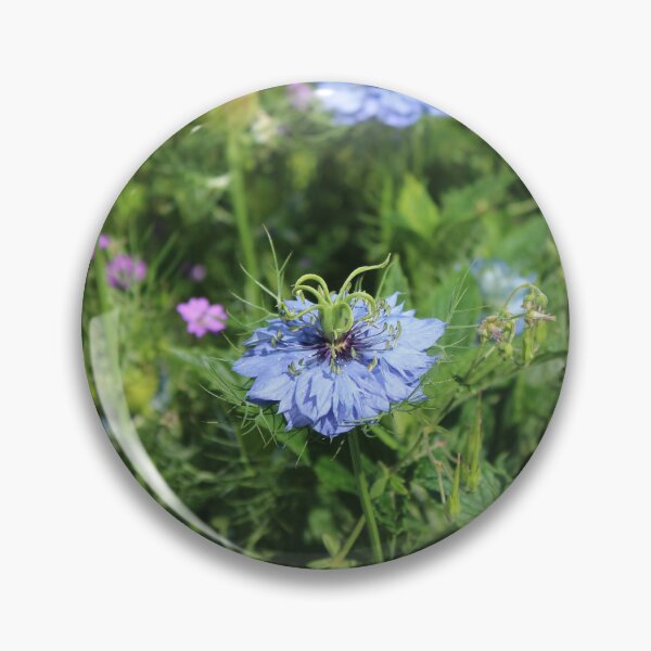 Item preview, Love-in-a-Mist Meadow | Wildflower Garden Scene designed and sold by Cha-s-lens.