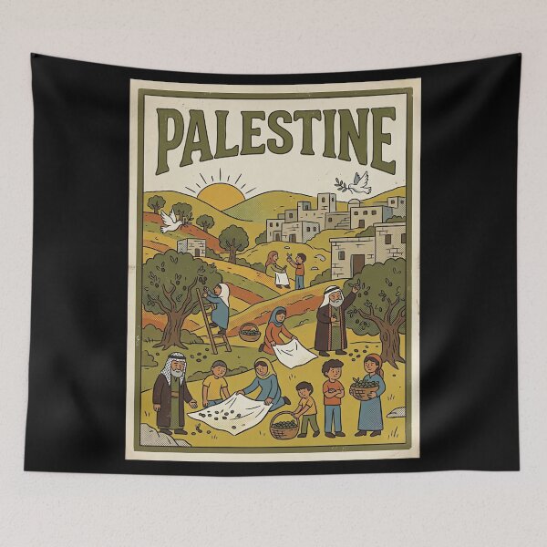 Item preview, Retro Palestine designed and sold by civomgon.