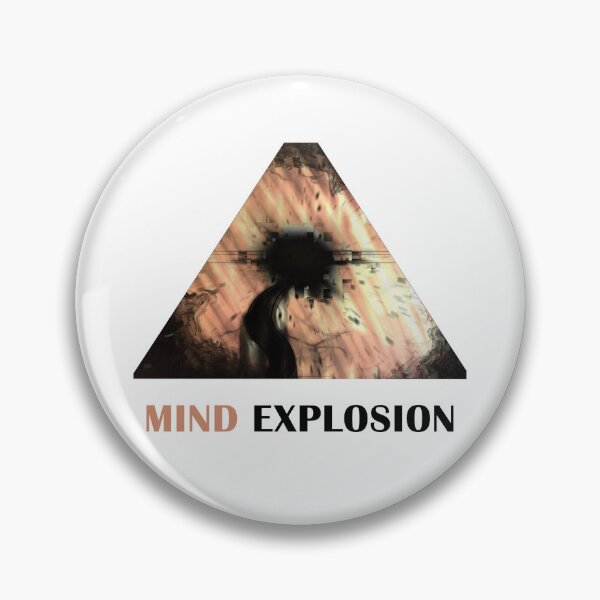 Item preview, Mind Explosion - Surreal Glitch Void & Abstract Triangle  designed and sold by Tokraz-art.