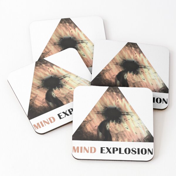 Item preview, Mind Explosion - Surreal Glitch Void & Abstract Triangle  designed and sold by Tokraz-art.