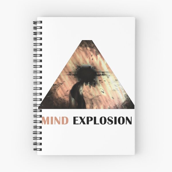 Item preview, Mind Explosion - Surreal Glitch Void & Abstract Triangle designed and sold by Tokraz-art.
