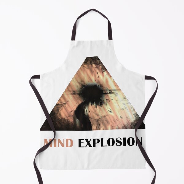 Item preview, Mind Explosion - Surreal Glitch Void & Abstract Triangle designed and sold by Tokraz-art.