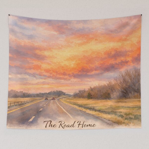 Item preview, The Road Home designed and sold by TinCatOutPost.