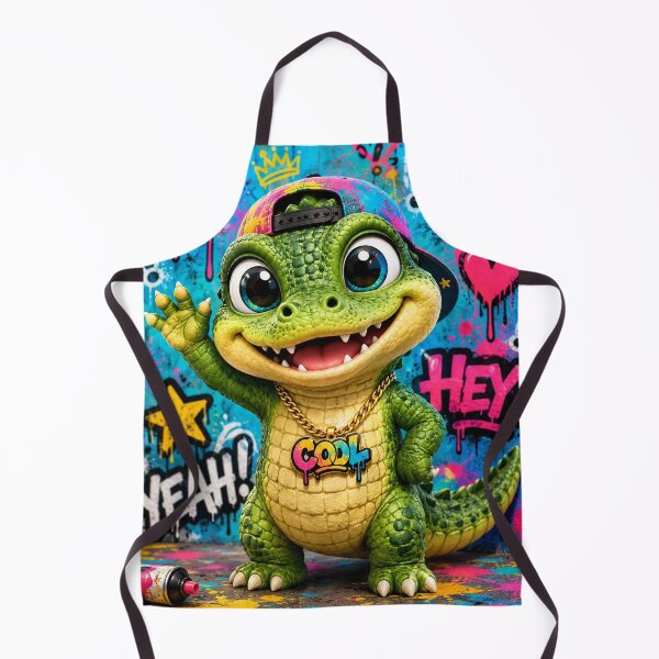 Item preview, Happy Graffiti Crocodile Pop Art designed and sold by Rohan132.