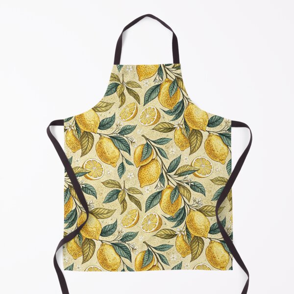 Item preview, Vintage Lemon Grove Botanical Pattern designed and sold by Petal & Pattern Co.