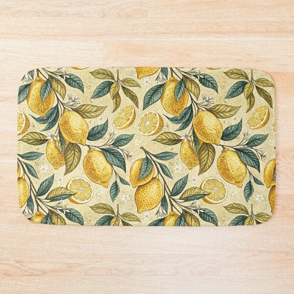 Item preview, Vintage Lemon Grove Botanical Pattern designed and sold by Petal & Pattern Co.