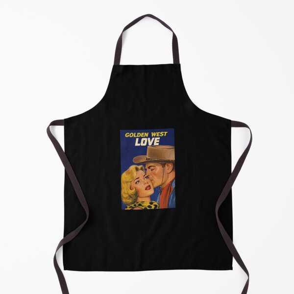 Item preview, Golden West Love – Vintage Western Romance Illustration designed and sold by Analog Aura .