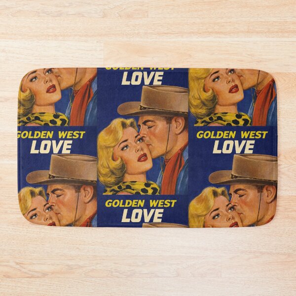 Item preview, Golden West Love – Vintage Western Romance Illustration designed and sold by Analog Aura .
