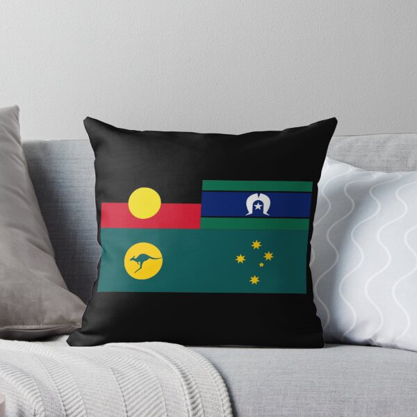 Item preview, Reconciliation, Australia Kangaroo Sun Hybrid Flag, Aboriginal and Torres Strait Islander  designed and sold by Kangaroo Sun.