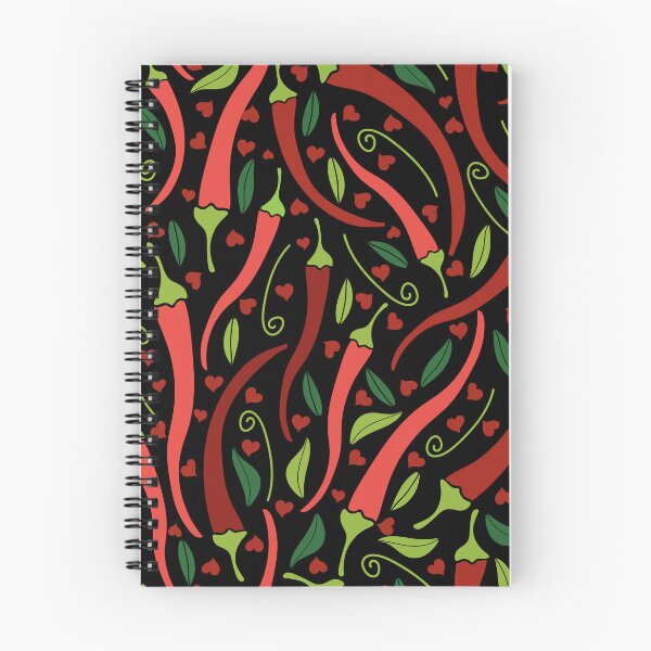 Item preview,   Calabrian Chili Peppers Pipirasta  Black Background designed and sold by Claudia S. Design.