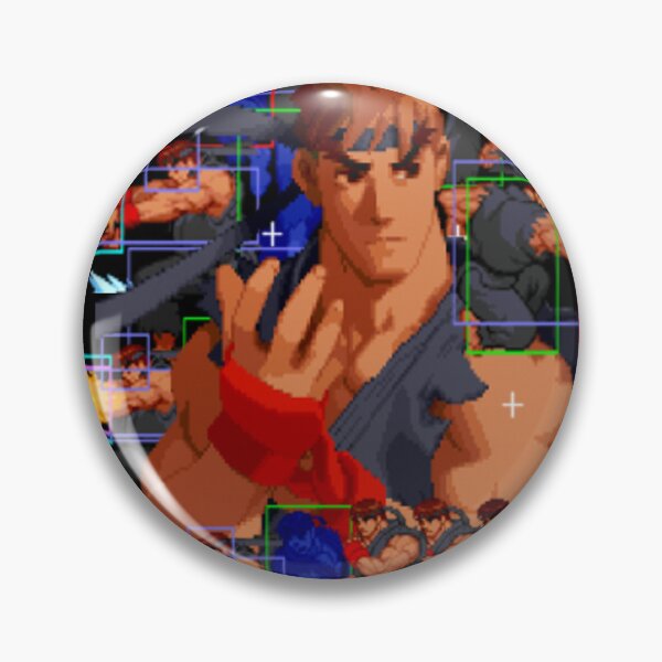 Item preview, evil ryu hitbox data collage designed and sold by Cent75.