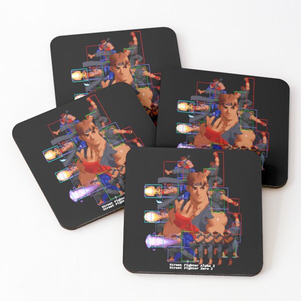 Item preview, evil ryu hitbox data collage designed and sold by Cent75.