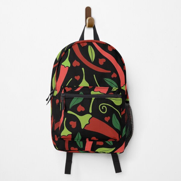 Item preview, Calabrian Chili Peppers Pipirasta Black Background designed and sold by Claudia S. Design.