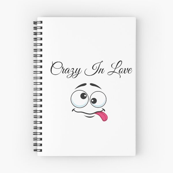 Item preview, Crazy in Love Minimal Romantic Typography Design designed and sold by amarprints.