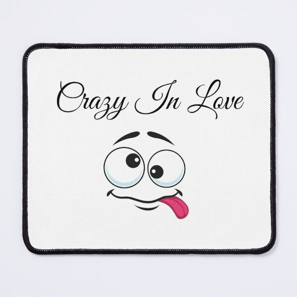 Item preview, Crazy in Love Minimal Romantic Typography Design designed and sold by amarprints.