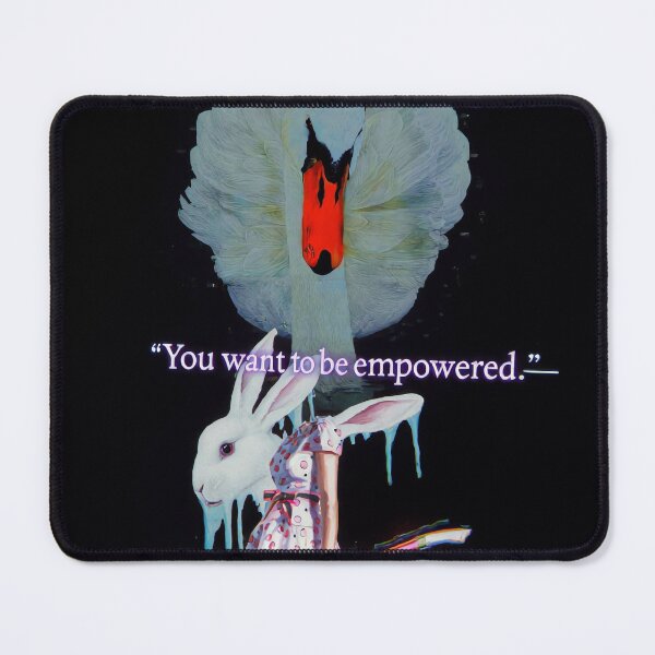 Item preview, Surreal Axe Bunny & Swan Cult - Of Course You Don't designed and sold by y2kponyclub.