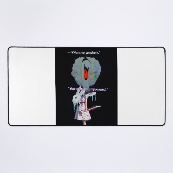 Item preview, Surreal Axe Bunny & Swan Cult - Of Course You Don't designed and sold by y2kponyclub.
