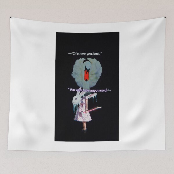 Item preview, Surreal Axe Bunny & Swan Cult - Of Course You Don't designed and sold by y2kponyclub.