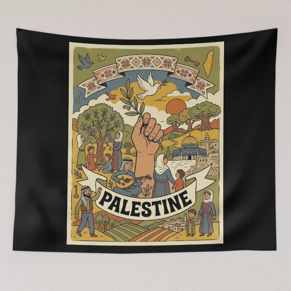 Item preview, Retro Palestine designed and sold by civomgon.