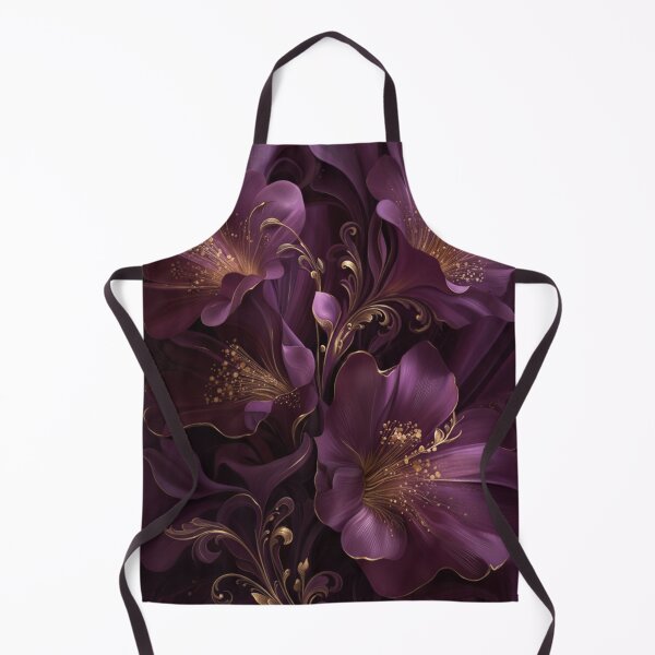 Item preview, Luxurious Botanical Art - Royal Amethyst Floral Elegance  designed and sold by MiraLumeStudio.