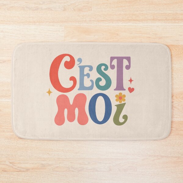 Item preview, C'est Moi - French Self Love Retro Aesthetic designed and sold by AbsoluteMotif.