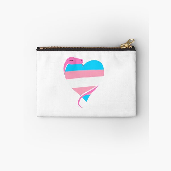 Item preview, Snake Hugs: Transgender Flag  designed and sold by gaydragongeek.