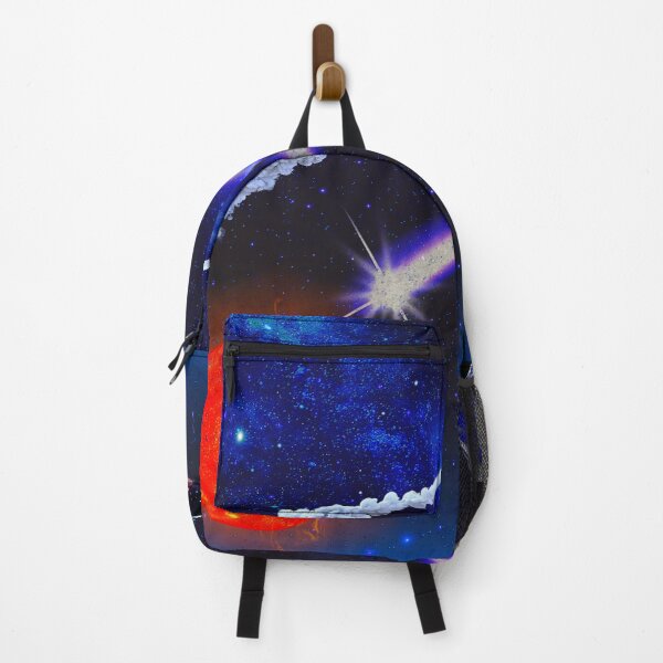 Item preview, surreal cosmic meteor and UFO space Odyssey. designed and sold by FahdSpaceArt.