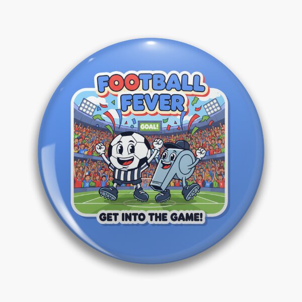 Item preview, Football Fever - Get Into The Game Cute Soccer Cartoon designed and sold by M.Store.