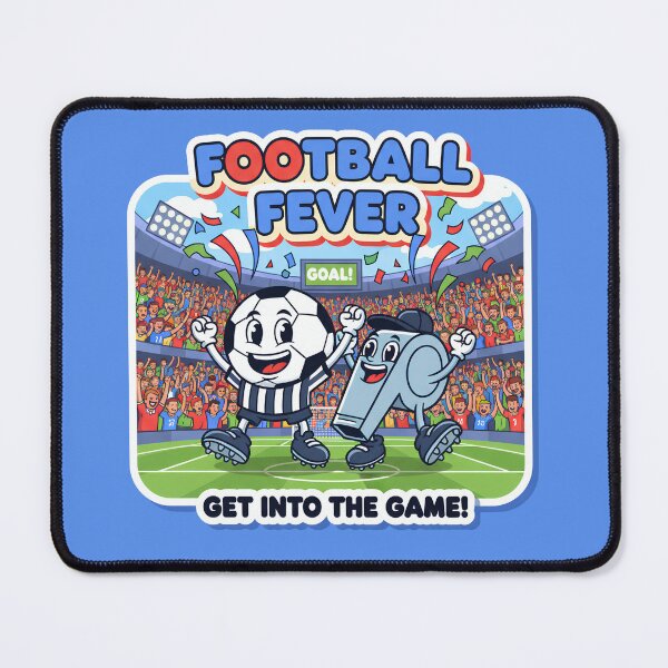 Item preview, Football Fever - Get Into The Game Cute Soccer Cartoon designed and sold by M.Store.