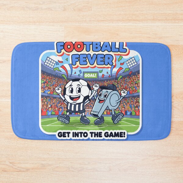Item preview, Football Fever - Get Into The Game Cute Soccer Cartoon designed and sold by M.Store.
