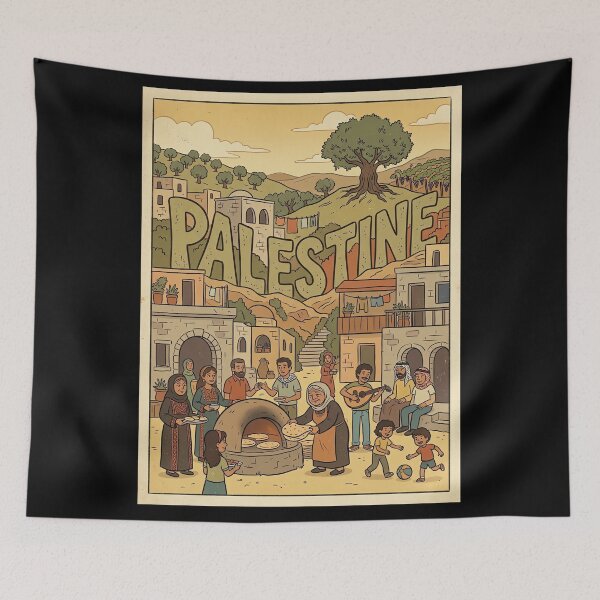 Item preview, Retro Palestine designed and sold by civomgon.