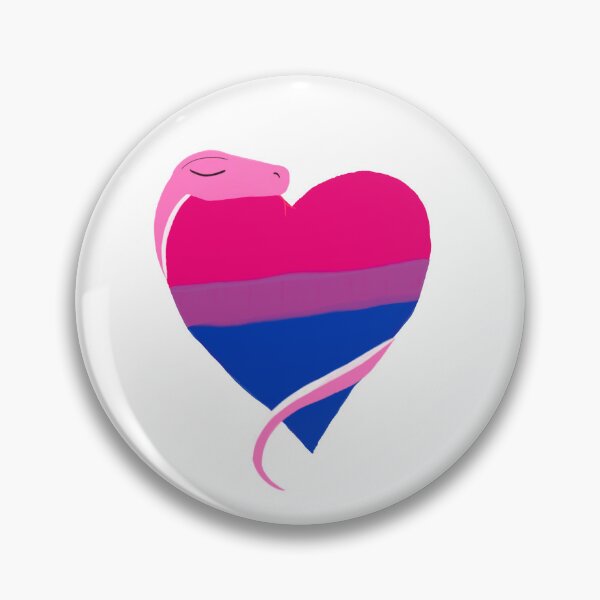 Item preview, Snake Hugs: Bisexual Flag  designed and sold by gaydragongeek.