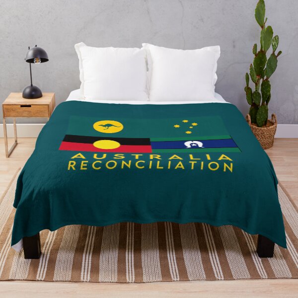 Item preview, Australia Kangaroo Sun Reconciliation Flag. 2024 with title Australia.  designed and sold by Kangaroo Sun.