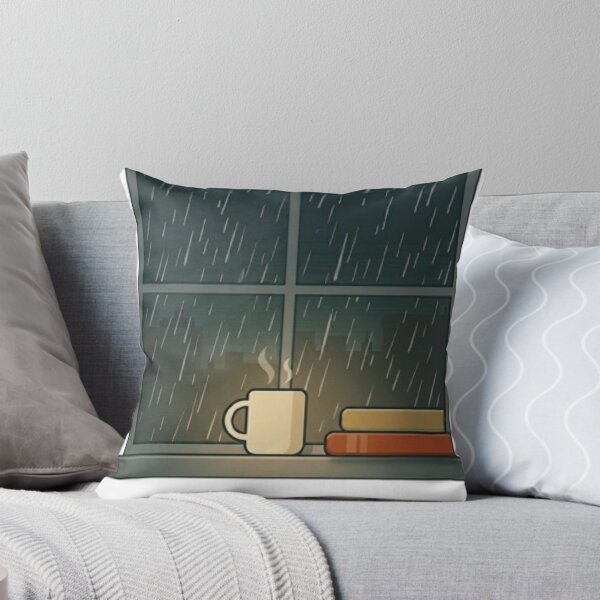 Item preview, Cozy Rainy Day Window View designed and sold by Northern Glow Art.