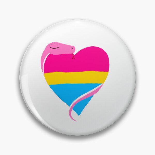Item preview, Snake Hugs: Pansexual Flag  designed and sold by gaydragongeek.