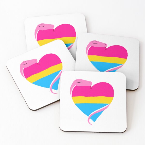 Item preview, Snake Hugs: Pansexual Flag  designed and sold by gaydragongeek.