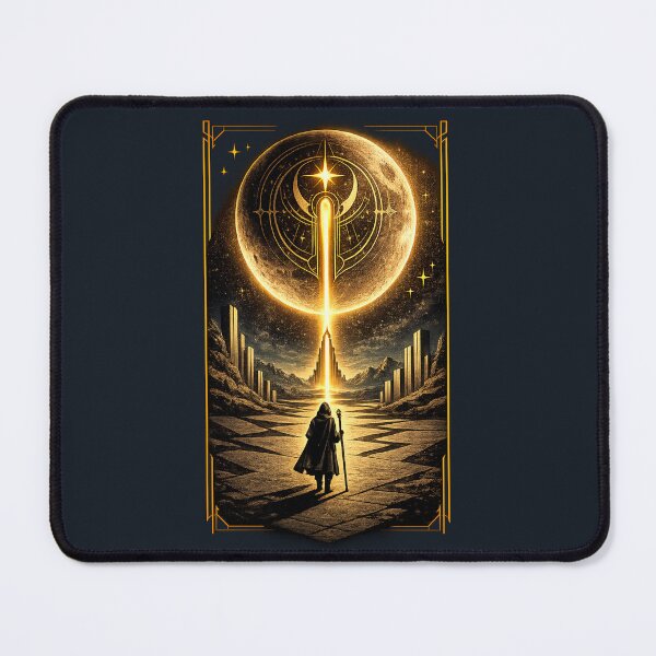 Item preview, The Pilgrim and the Moon designed and sold by Sanctum Icons.
