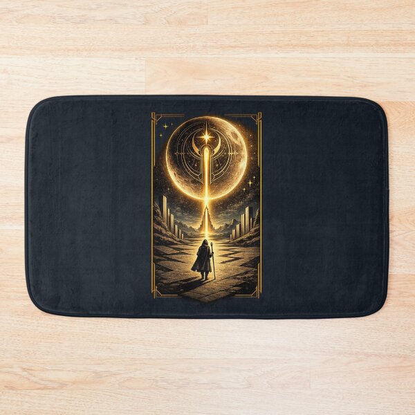 Item preview, The Pilgrim and the Moon designed and sold by Sanctum Icons.