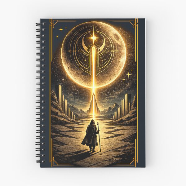 Item preview, The Pilgrim and the Moon designed and sold by Sanctum Icons.